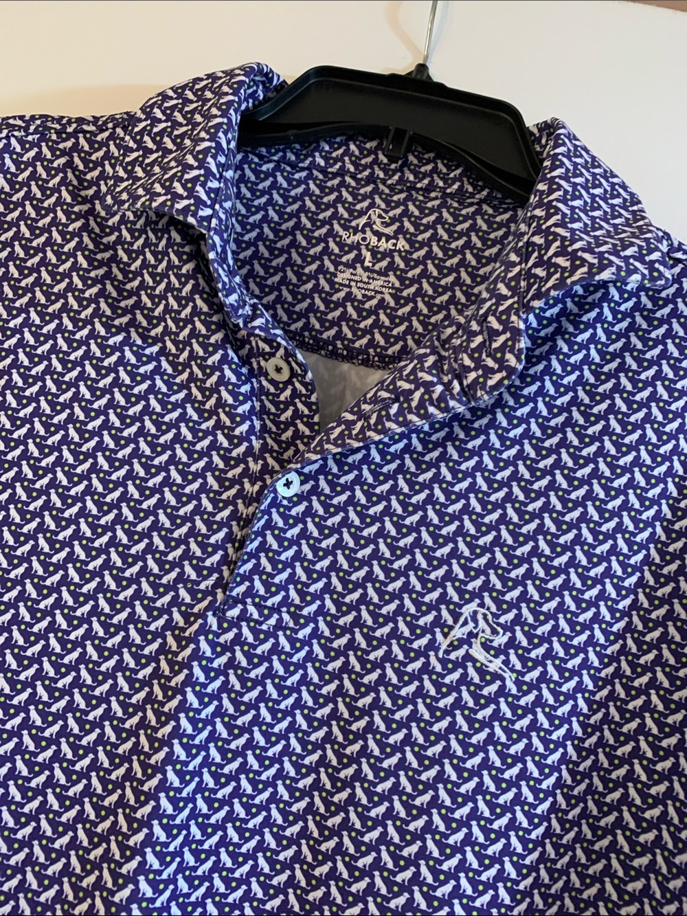 Rhoback Men's  Polo Shirt - Picture 13 of 13